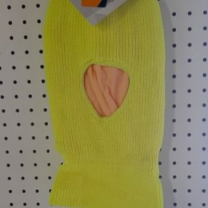 1 Hole Balaclava - Neon Yellow